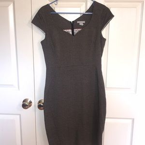 H&M Sweetheart Neck houndstooth dress